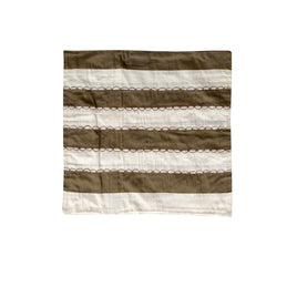 IDC Homewares Ayra Sequined Embroidered Cushion Cover Brown Home & Garden Kings Warehouse 