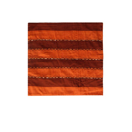 IDC Homewares Ayra Sequined Embroidered Cushion Cover Burnt Orange Home & Garden Kings Warehouse 