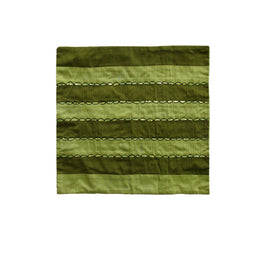 IDC Homewares Ayra Sequined Embroidered Cushion Cover Olive Home & Garden Kings Warehouse 