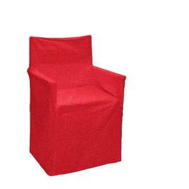 IDC Homewares Cotton Director Chair Cover Red Furniture Kings Warehouse 