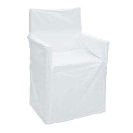 IDC Homewares Cotton Director Chair Cover White Furniture Kings Warehouse 