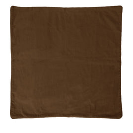 IDC Homewares Lollipop Extra Large Cotton Piped Square Cushion Cover 90 x 90 cm Chocolate Home & Garden Kings Warehouse 