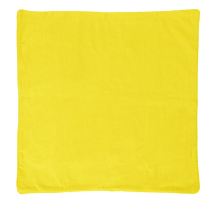 IDC Homewares Lollipop Extra Large Cotton Piped Square Cushion Cover 90 x 90 cm Yellow Home & Garden Kings Warehouse 