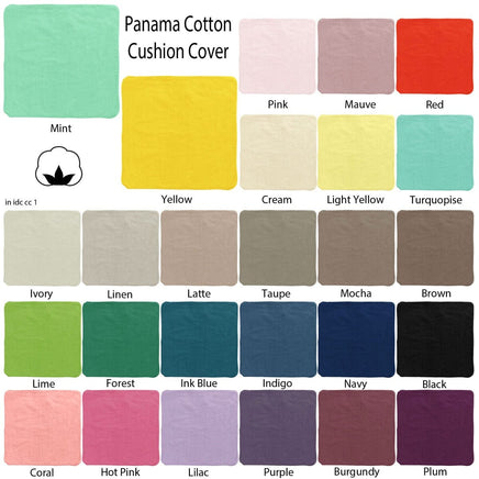 IDC Homewares Panama 100% Cotton Cushion Cover Linen Home & Garden Kings Warehouse 