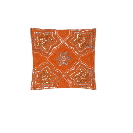 IDC Homewares Sequin Cushion Cover Maya Orange Home & Garden Kings Warehouse 