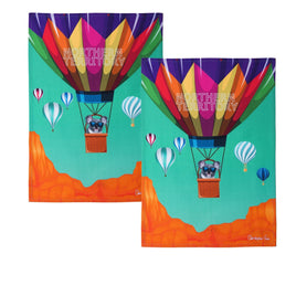 IDC Homewares Set of 2 Christopher Vine Design Tea Towels Northern Territory Home & Garden Kings Warehouse 