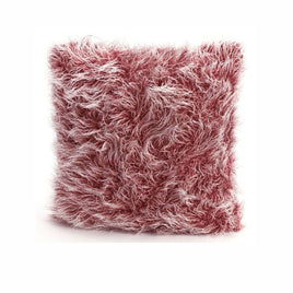 IDC Homewares Virginia Mohair Cushion Red & White Home & Garden Kings Warehouse 