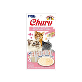 INABA Churu Tuna With Salmon Recipe(14G X 4)6PK Kings Warehouse 