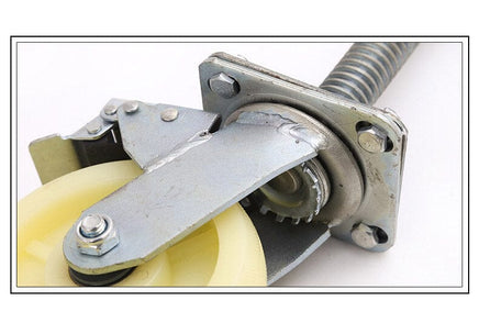 Industrial 150kg 6inch Heavy Duty Scaffold Scaffolding Adjustable Caster Wheel Kings Warehouse 