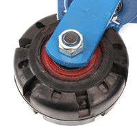 Industrial 500kg 6inch Heavy Duty Machine Solid rubber Caster Swivel Wheel Kings Warehouse 