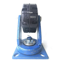 Industrial 500kg 6inch Heavy Duty Machine Solid rubber Caster Swivel Wheel Kings Warehouse 