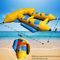 Inflatable 4 Person/Seat Towable Boat Flying Fish Blower Kings Warehouse 