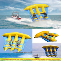 Inflatable 4 Person/Seat Towable Boat Flying Fish Blower Kings Warehouse 