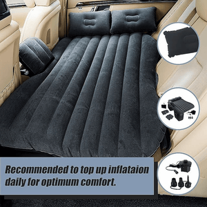 Inflatable Car Back Seat Mattress Portable Travel Camping Air Bed Rest Sleeping Kings Warehouse 