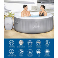 Inflatable Spa Pool Massage Portable Hot Tub Lay-Z Spa Mini Bath Pools Summer Sale Kings Warehouse 