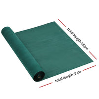 Instahut 30% Shade Cloth 1.83x30m Shadecloth Wide Heavy Duty Green Home & Garden Kings Warehouse 