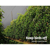Instahut 50% Shade Cloth 1.83x30m Shadecloth Wide Heavy Duty White Home & Garden Kings Warehouse 