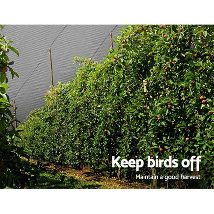 Instahut 50% Shade Cloth 1.83x30m Shadecloth Wide Heavy Duty White Home & Garden Kings Warehouse 