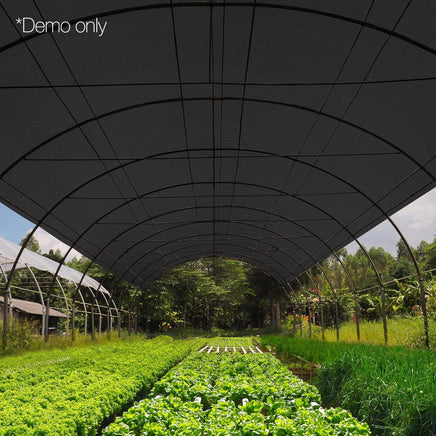 Instahut 90% Shade Cloth 1.83x10m Shadecloth Sail Heavy Duty Black Home & Garden Kings Warehouse 