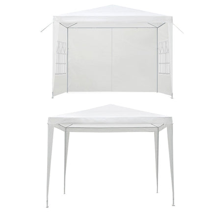 Instahut Gazebo 3x3m Marquee Wedding Party Tent Outdoor Camping Side Wall Canopy Window Panel White Home & Garden Kings Warehouse 
