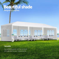 Instahut Gazebo 3x9 Outdoor Marquee Party Wedding Outdoor Tent Canopy Camping Kings Warehouse 