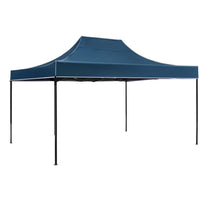 Instahut Gazebo Pop Up Marquee 3x4.5 Outdoor Tent Folding Wedding Gazebos Navy Summer Outdoor Living Kings Warehouse 