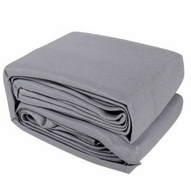 Instahut Shade Sail 4x5m Rectangle 280GSM 98% Grey Shade Cloth Home & Garden Kings Warehouse 