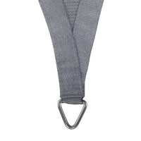 Instahut Shade Sail 4x6m Rectangle 280GSM 98% Grey Shade Cloth Home & Garden Kings Warehouse 