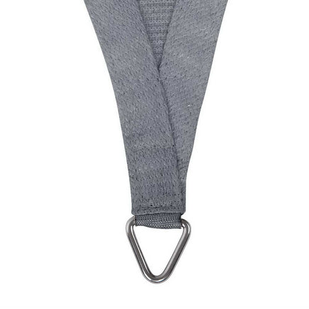 Instahut Shade Sail 4x6m Rectangle 280GSM 98% Grey Shade Cloth Home & Garden Kings Warehouse 