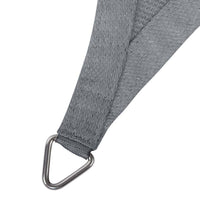 Instahut Shade Sail 5x6m Rectangle 280GSM 98% Grey Shade Cloth Home & Garden Kings Warehouse 