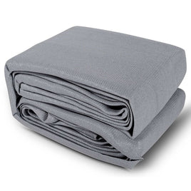 Instahut Shade Sail 5x6m Rectangle 280GSM 98% Grey Shade Cloth Home & Garden Kings Warehouse 