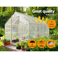 Instahut Tarp Tarpaulin 3x4m Canvas Heavy Duty Camping Cover Clear Outdoor Recreation Kings Warehouse 