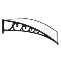 Instahut Window Awning Door Canopy 1mx2m Transparent Home & Garden Kings Warehouse 