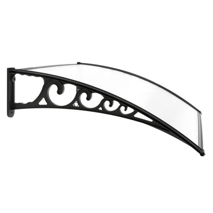 Instahut Window Awning Door Canopy 1mx2m Transparent Home & Garden Kings Warehouse 
