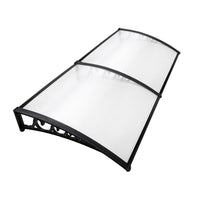 Instahut Window Awning Door Canopy 1mx2m Transparent Home & Garden Kings Warehouse 