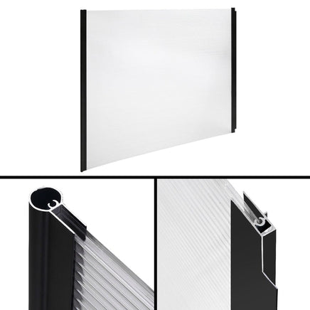 Instahut Window Awning Door Canopy 1mx2m Transparent Home & Garden Kings Warehouse 