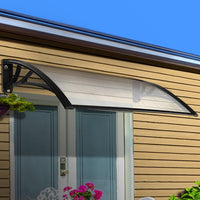 Instahut Window Door Awning 1mx1.5m Transparent Home & Garden Kings Warehouse 
