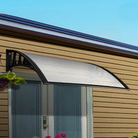 Instahut Window Door Awning 1mx1m Transparent Panel Home & Garden Kings Warehouse 