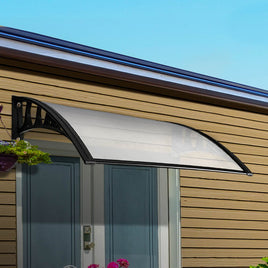 Instahut Window Door Awning 1mx1m Transparent Panel Home & Garden Kings Warehouse 