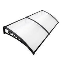 Instahut Window Door Awning 1mx2.4m Transparent Home & Garden Kings Warehouse 