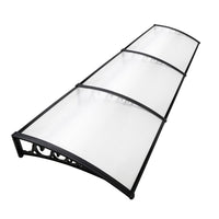 Instahut Window Door Awning 1mx3m Transparent Home & Garden Kings Warehouse 