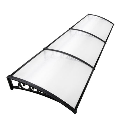 Instahut Window Door Awning 1mx3m Transparent Home & Garden Kings Warehouse 