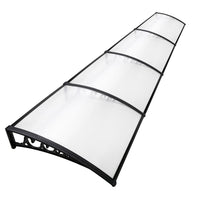 Instahut Window Door Awning 1mx4m Transparent Home & Garden Kings Warehouse 