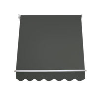 Instahut Window Fixed Pivot Arm Awning Outdoor Blinds Retractable Canopy1.5X2.1M Home & Garden Kings Warehouse 