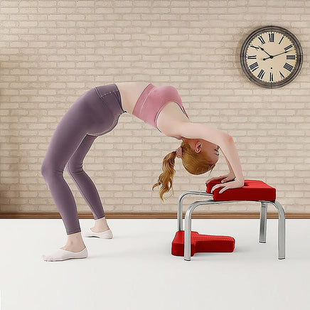 Invert Chair Yoga Workout Chair Headstand Stool Exercise Bench Sports & Fitness Kings Warehouse 
