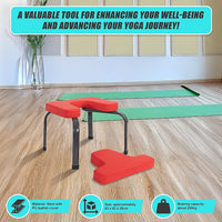 Invert Chair Yoga Workout Chair Headstand Stool Exercise Bench Sports & Fitness Kings Warehouse 
