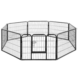 i.Pet 24" 8 Panel Dog Playpen Pet Exercise Cage Enclosure Fence Play Pen Pet Care Kings Warehouse 