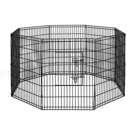 i.Pet 36" 8 Panel Dog Playpen Pet Fence Exercise Cage Enclosure Play Pen Pet Care Kings Warehouse 