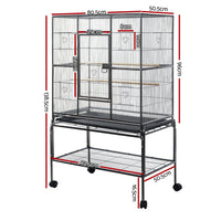 i.Pet Bird Cage 138cm Large Aviary Pet Care Kings Warehouse 