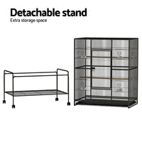 i.Pet Bird Cage 138cm Large Aviary Pet Care Kings Warehouse 
